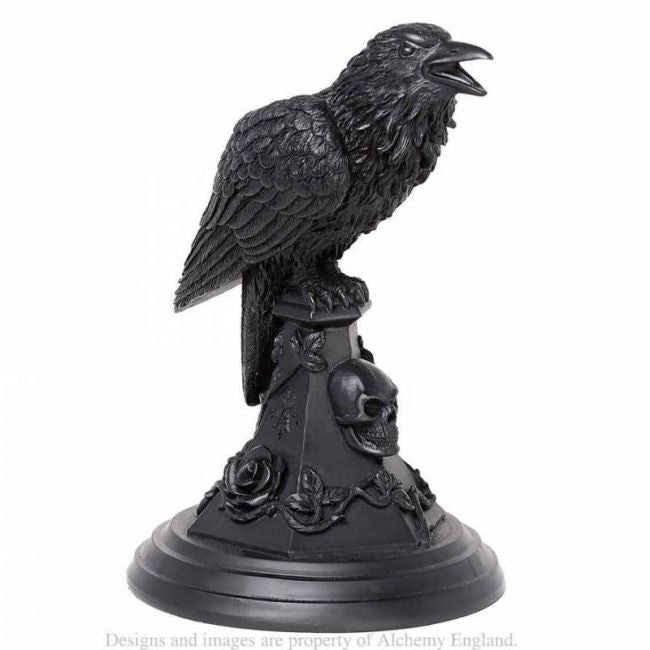 KYNTTILÄNJALKA - POE'S RAVEN CANDLE STICK (V109) - ALCHEMY