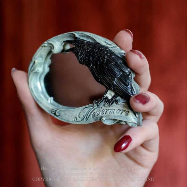 KÄSIPEILI - Nevermore - Compact Mirror - ALCHEMY