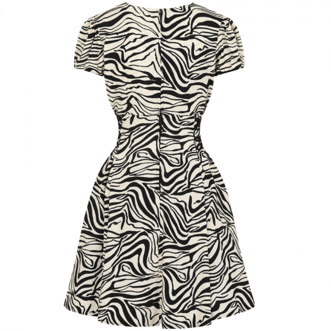 MEKKO - ZEBRA MINI DRESS
