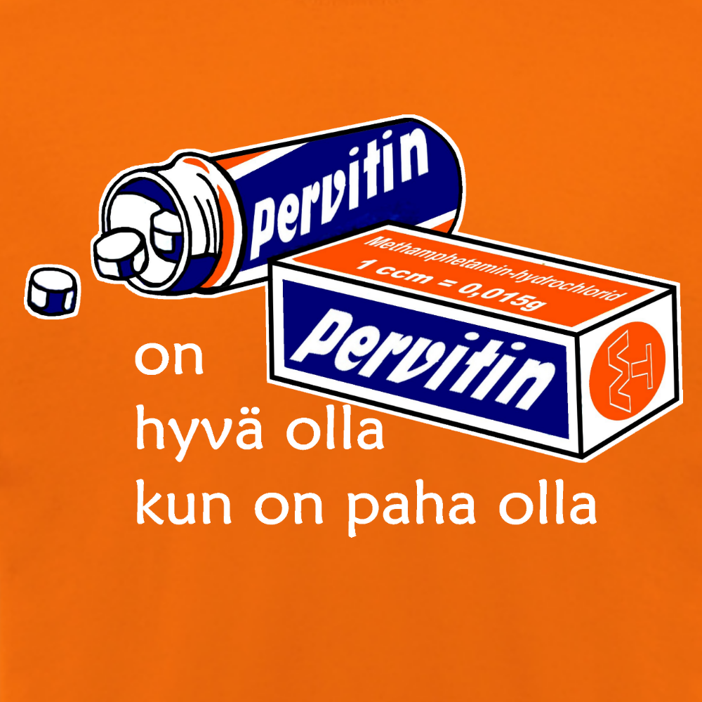 T-PAITA oranssi - Pervitin (00 504A)
