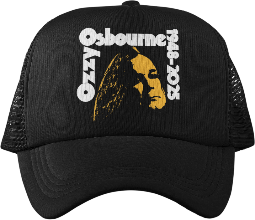 Verkkoperälippis OZZY OSBOURNE vol. 1948-2025  (00 543)