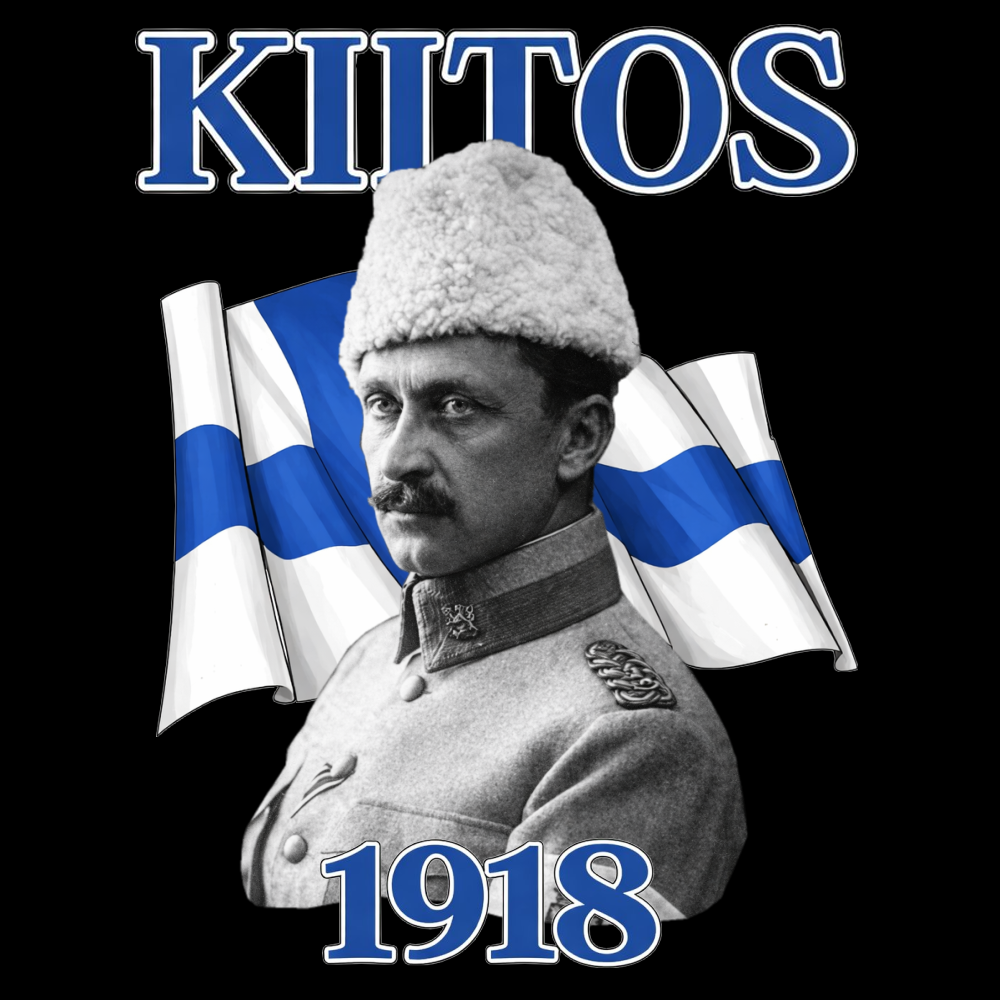 T-PAITA - KIITOS 1918 MANNERHEIM  (00 714)