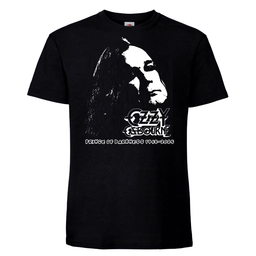 T-PAITA - OZZY OSBOURNE R.I.P.1  "PRINCE OF DARKNESS 1948-2025" (00 523)