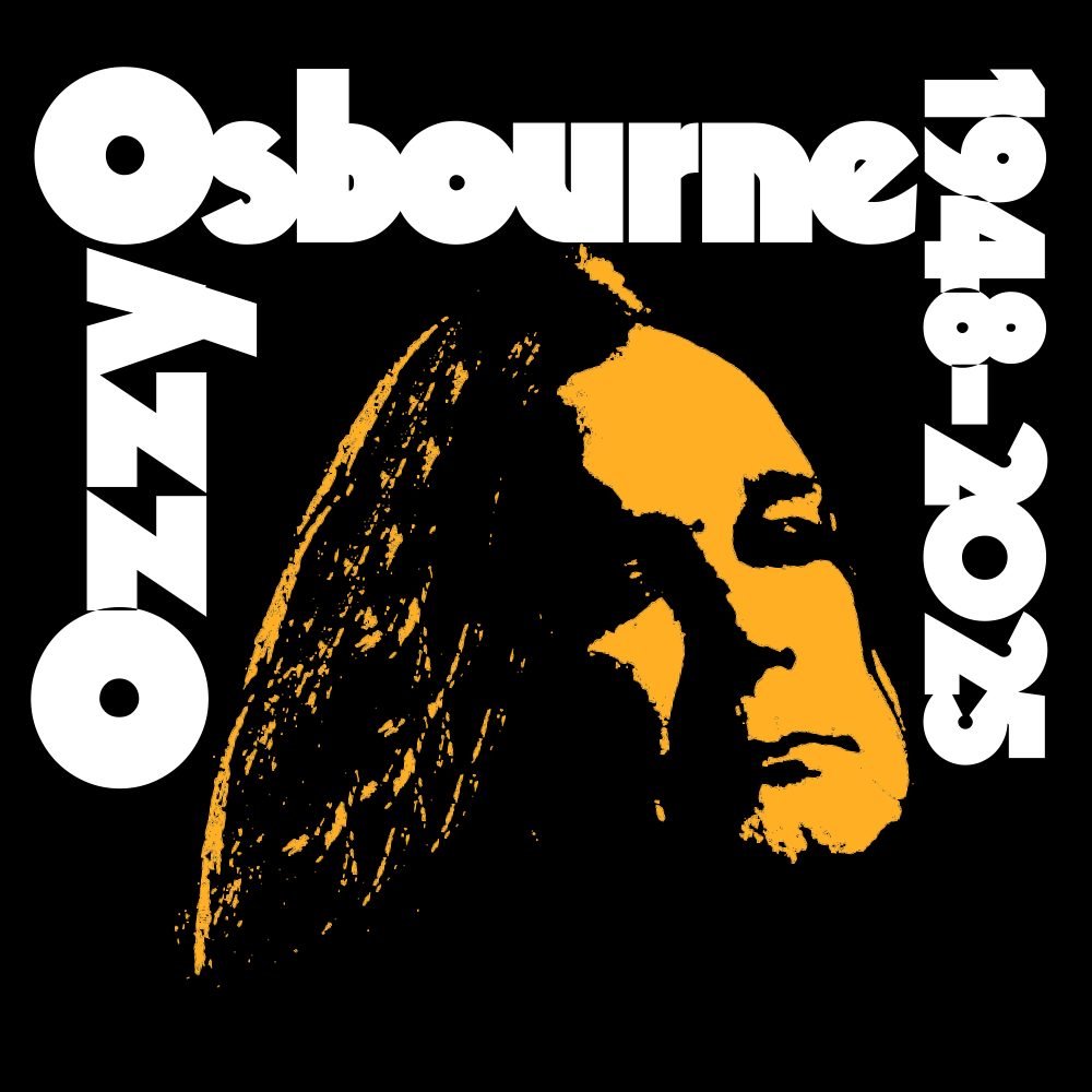 Verkkoperälippis OZZY OSBOURNE vol. 1948-2025  (00 543)