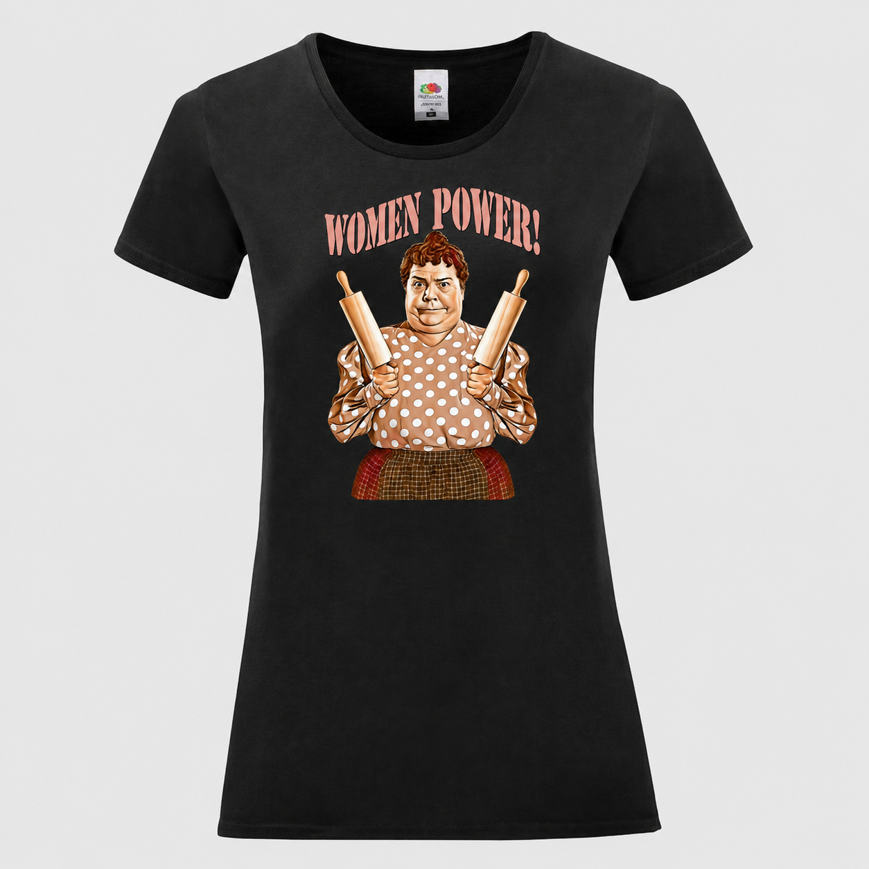 NAISTEN T-PAITA  WOMEN POWER (JUSTIINA) 00 725
