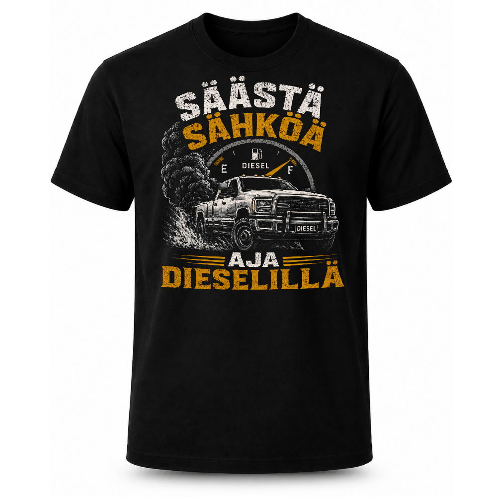 T-PAITA - SÄÄSTÄ SÄHKÖÄ AJA DIESELILLÄ! (00 926)