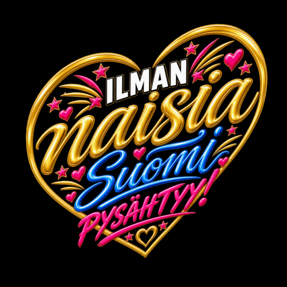 T-PAITA - ILMAN NAISIA SUOMI PYSÄHTYY!  (00 992)
