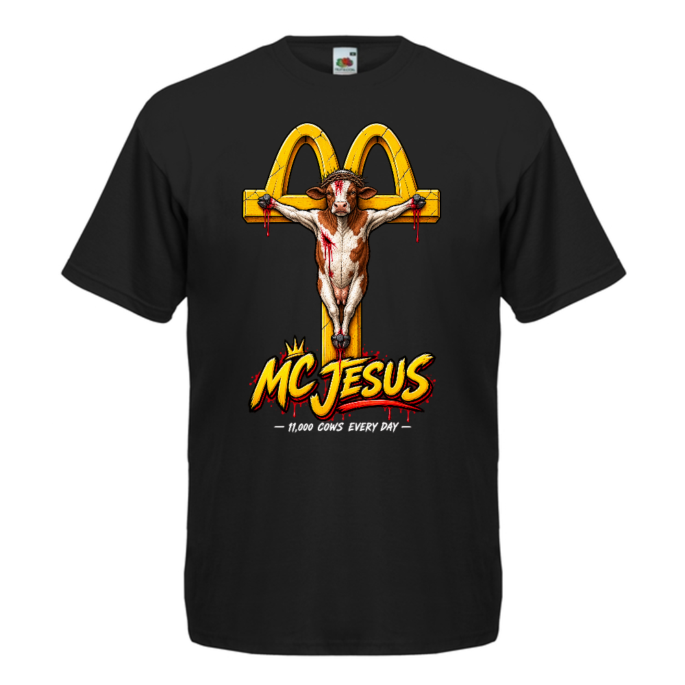 T-PAITA keltainen Mc Jesus  (00 998)