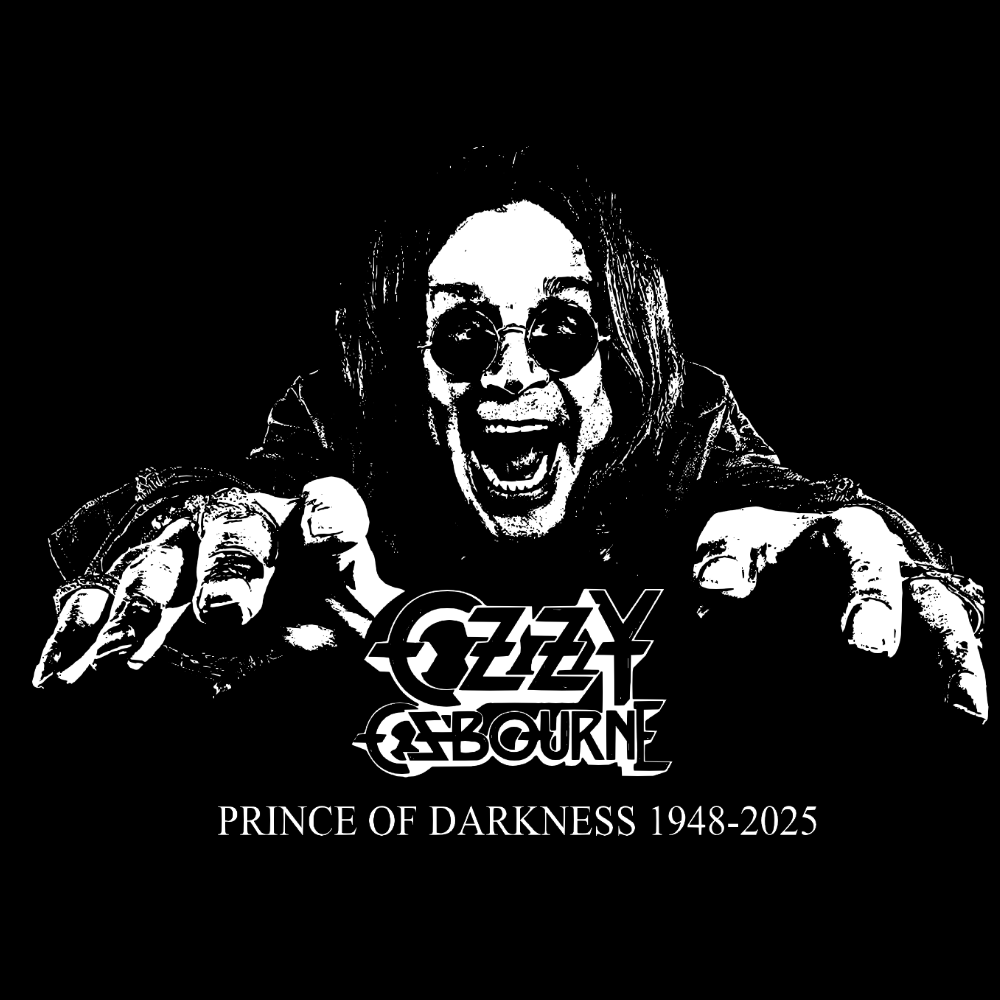 T-PAITA - OZZY OSBOURNE R.I.P.2  "PRINCE OF DARKNESS 1948-2025" (00 528)