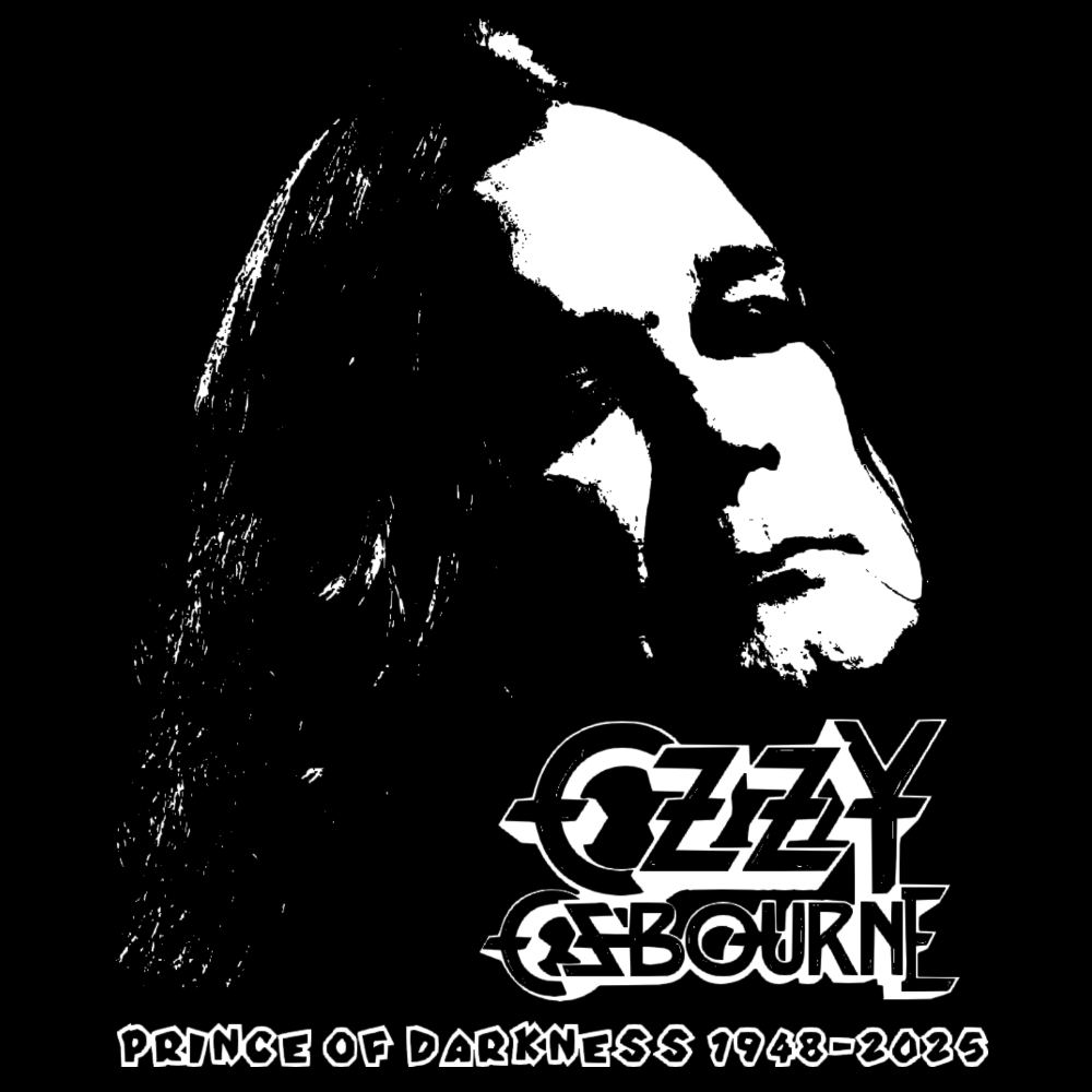 T-PAITA - OZZY OSBOURNE R.I.P.1  "PRINCE OF DARKNESS 1948-2025" (00 523)