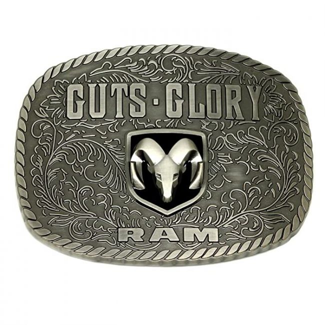 VYÖNSOLKI - RAM Guts-Glory western buckle