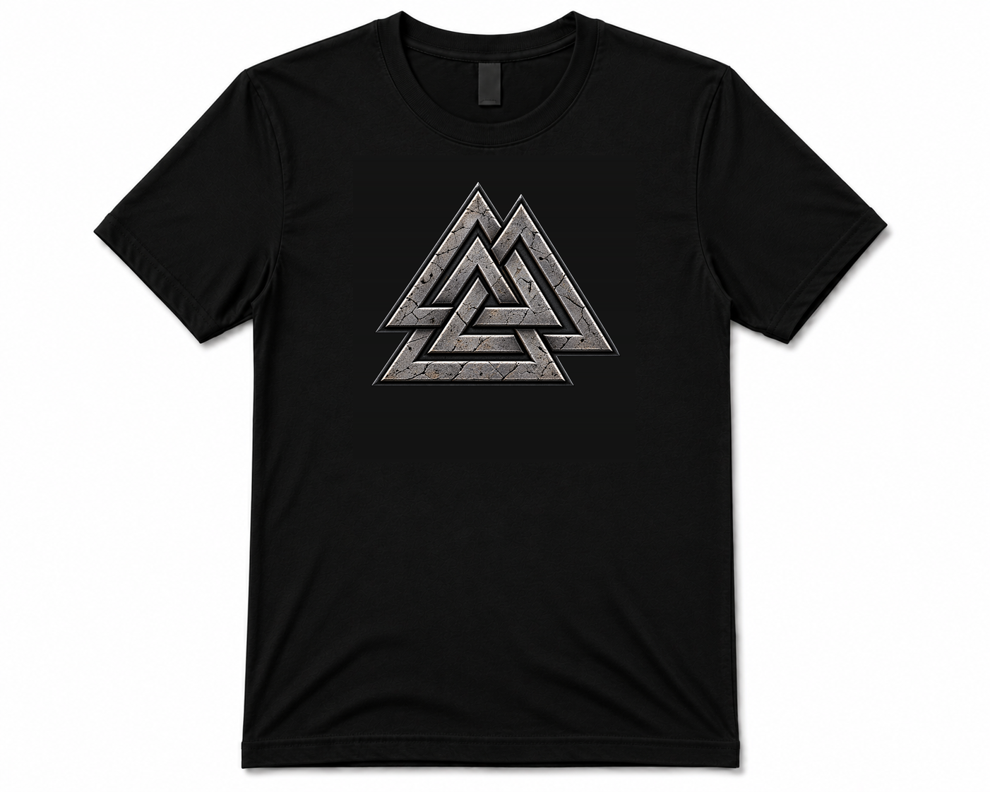 T-PAITA MUSTA -  VALKNUT (00 1034)