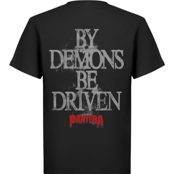 T-PAITA musta - Pantera By Demon Be Driven