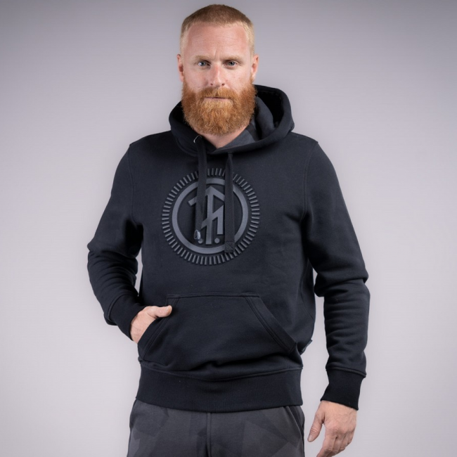 THOR STEINAR Huppari - Hoodie Viker - musta