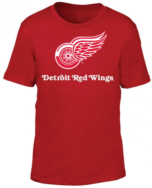 T-PAITA - DETROIT RED WINGS (PUNAINEN) - NHL (NHL8003)