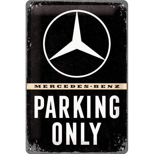 Kilpi 20x30 Mercedes-Benz Parking Only
