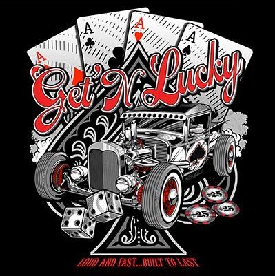 T-PAITA MUSTA SOF TEE - GET N LUCKY (549A)