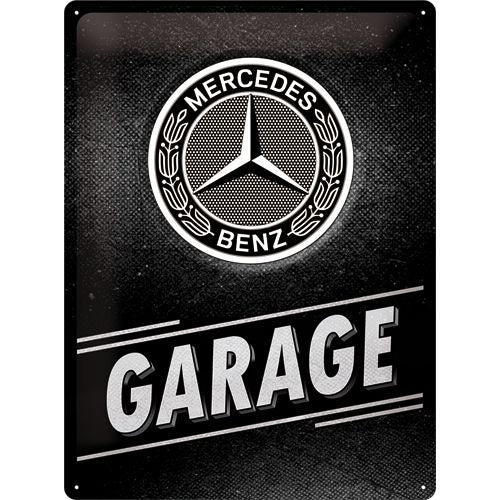Kilpi 30x40 Mercedes-Benz - Garage