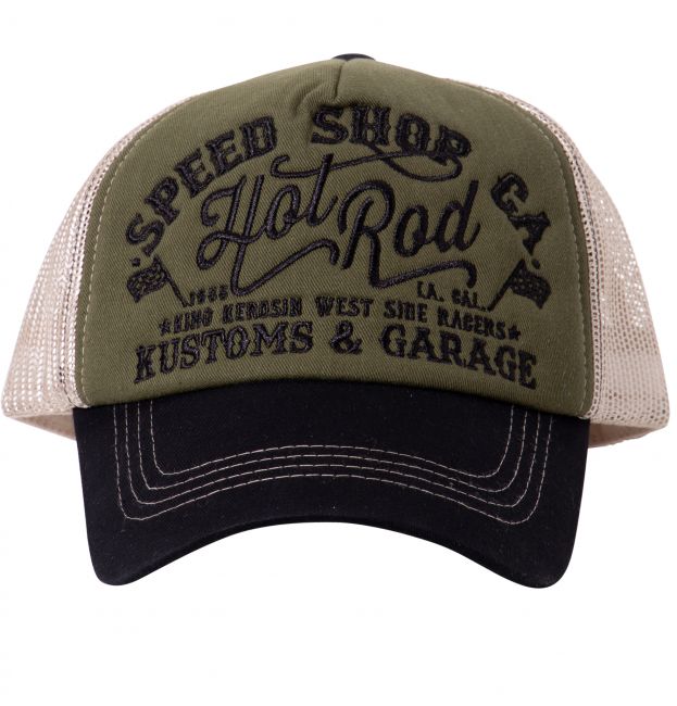 King Kerosin - Lippis - HOT ROD EMBROIDERY