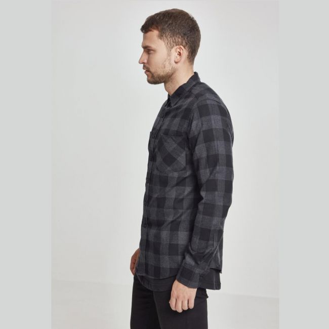 KAULUSPAITA - Checked Flanell Shirt CHA - URBAN CLASSICS