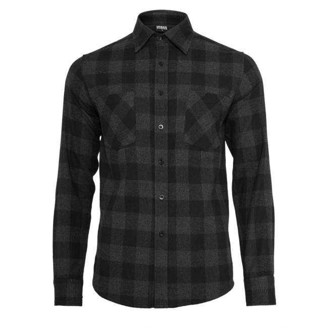 KAULUSPAITA - Checked Flanell Shirt CHA - URBAN CLASSICS