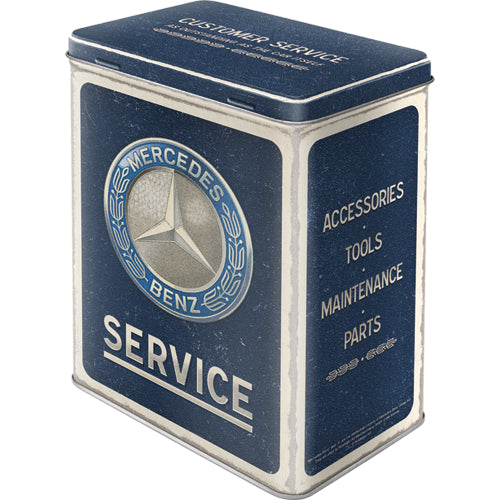 Säilytyspurkki L Mercedes-Benz - Service Emblem Blue