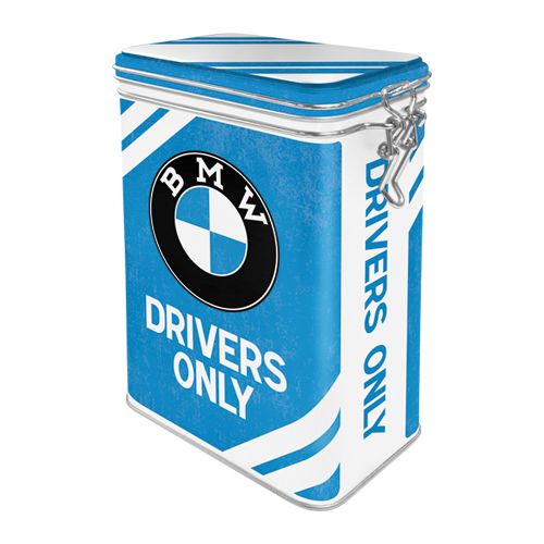 Säilytyspurkki klipsillä BMW Drivers Only