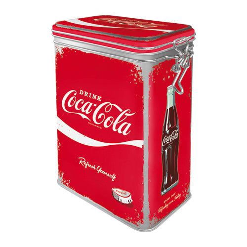 Säilytyspurkki klipsillä Coca-Cola - Refresh Yourself