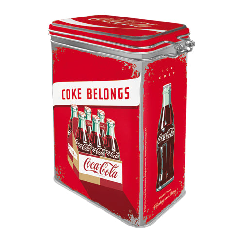 Säilytyspurkki klipsillä Coca-Cola - Refresh Yourself