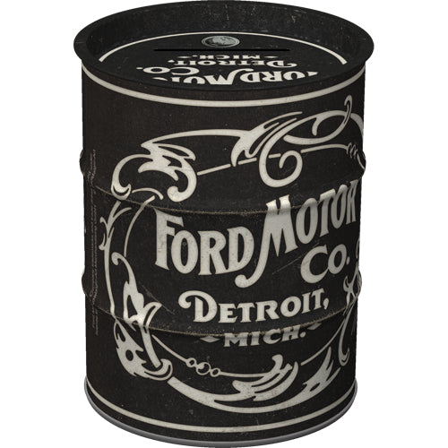 Säästölipas (tynnyri) Ford - Vintage Logo