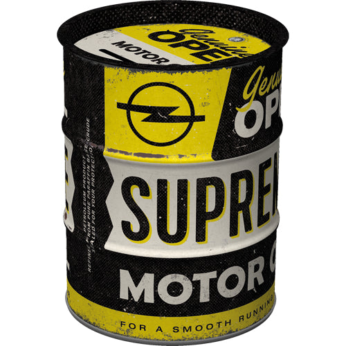 Säästölipas (tynnyri) Opel - Supreme Motor Oil