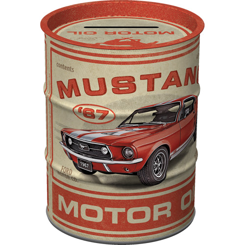 Säästölipas (tynnyri) Ford Mustang - GT 1967 Motor Oil
