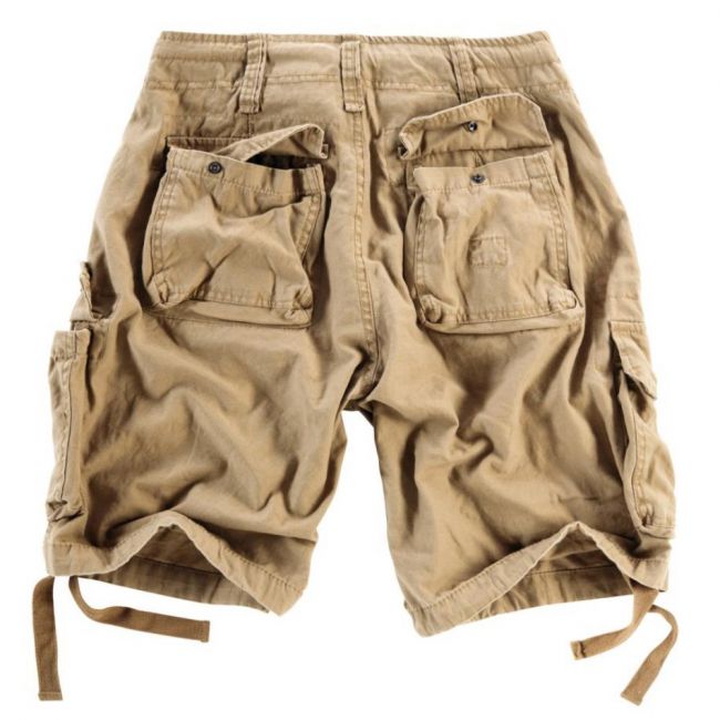 SHORTSIT - Airborne Vintage Shorts BEIGE - SURPLUS