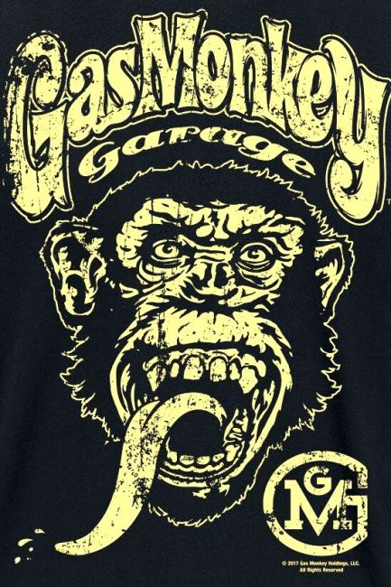 T-PAITA GMG - MONKEY GARAGE BIG BRAND LOGO (GMG006)