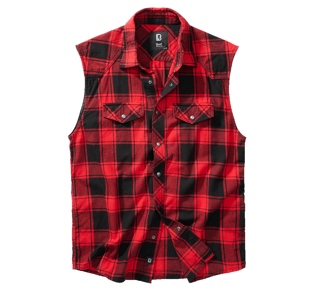 HIHATON RUUTUPAITA - CHECK SHIRT SLEEVELESS