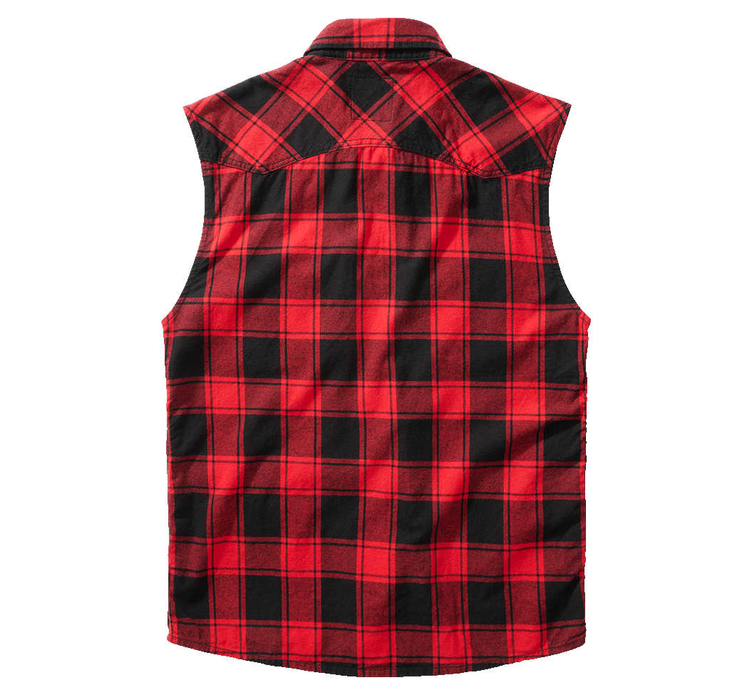 HIHATON RUUTUPAITA - CHECK SHIRT SLEEVELESS