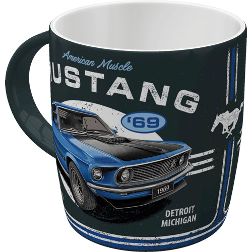 Muki Ford Mustang - 1969 Mach 1 Blue