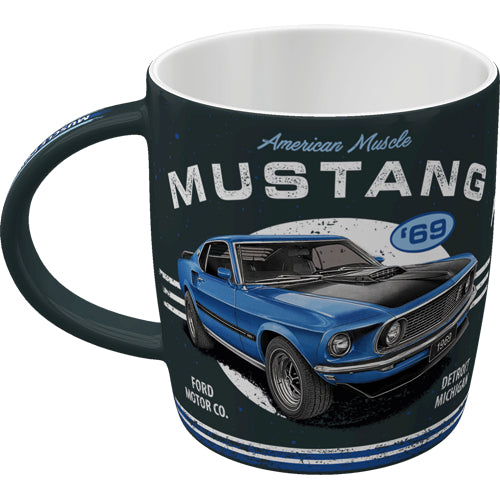 Muki Ford Mustang - 1969 Mach 1 Blue