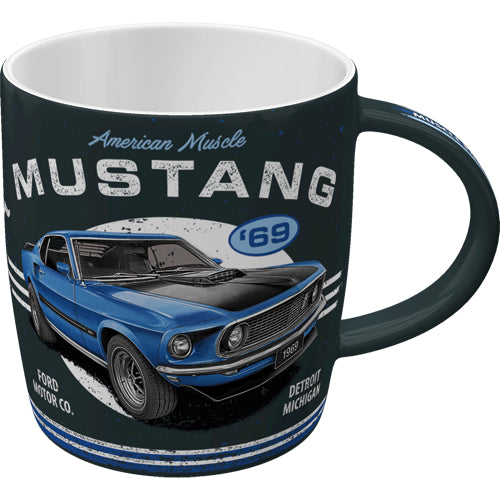 Muki Ford Mustang - 1969 Mach 1 Blue