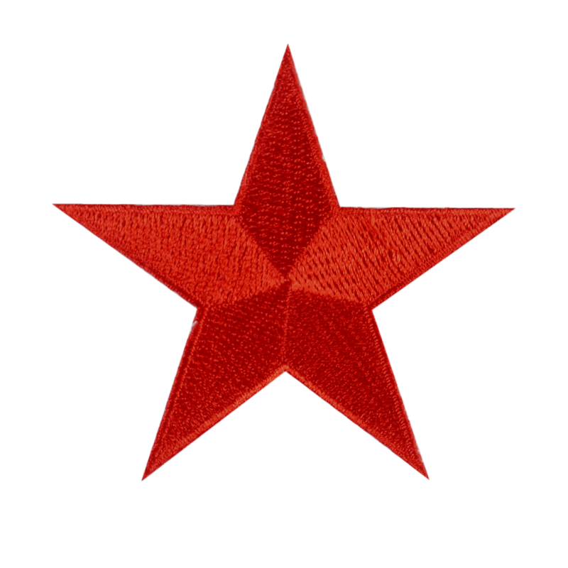 KANGASMERKKI - RED STAR (50436)