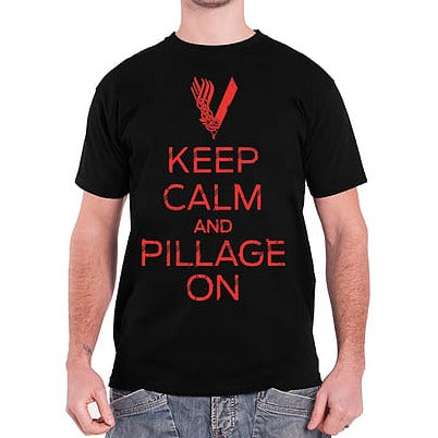 T-PAITA - VIKINGS - KEEP CALM (LF8299)