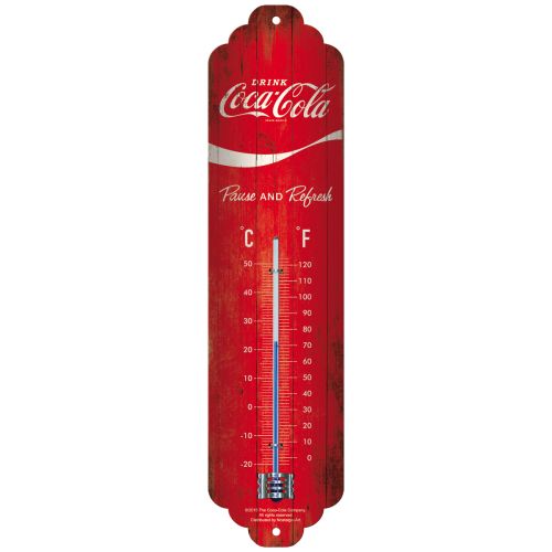 Lämpömittari Coca-Cola logo