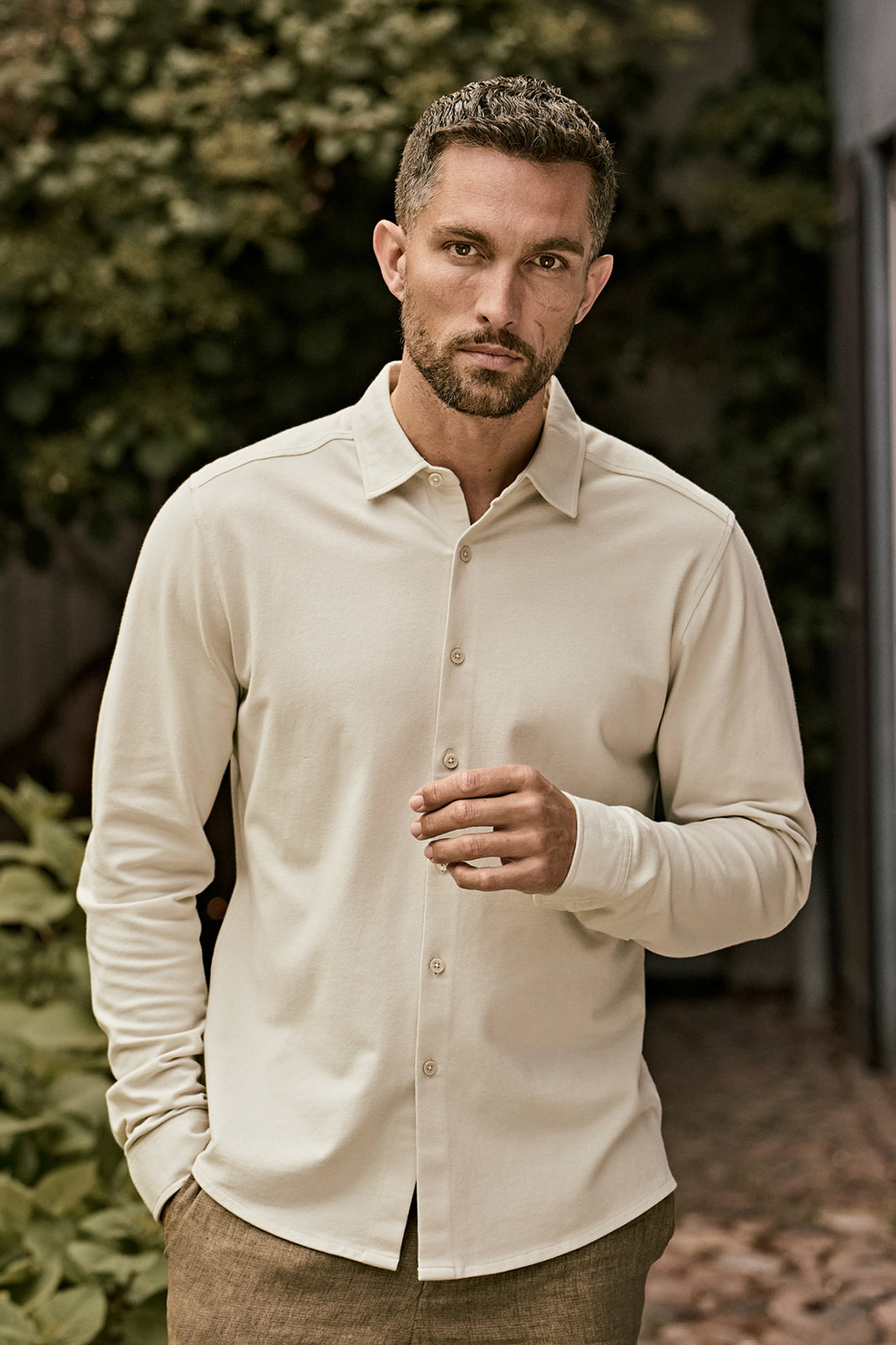 LUXURY STRETCH PIKEEKAULUSPAITA