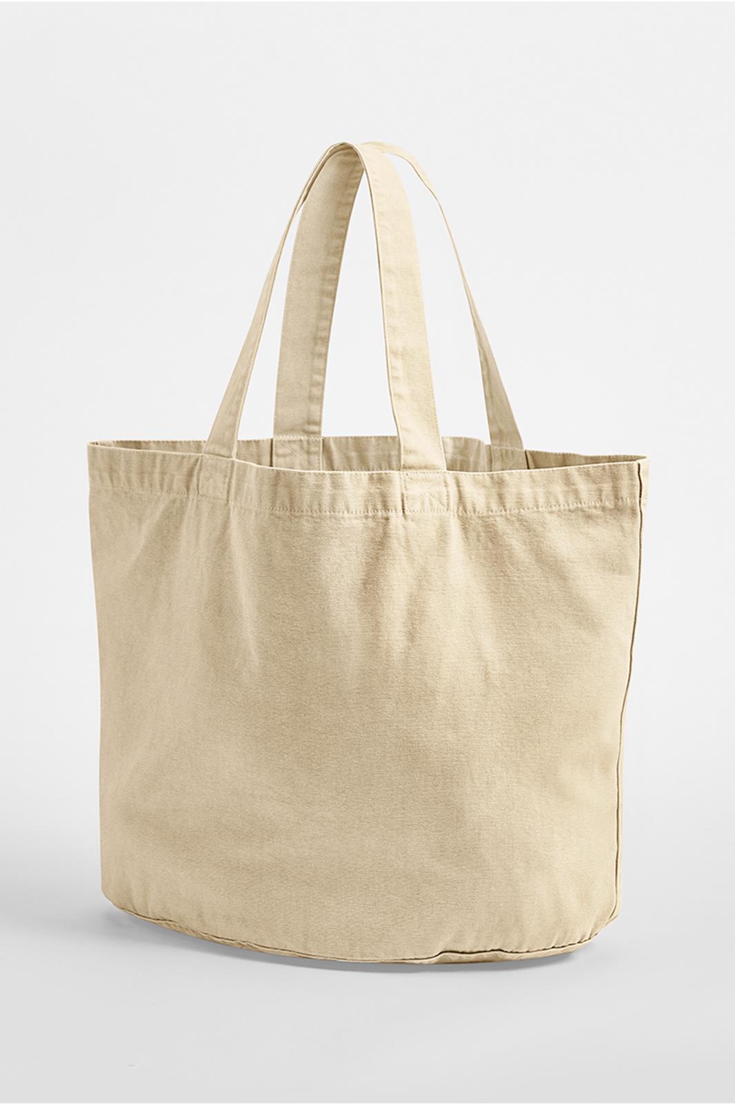 GARMENT DYED SHOPPER