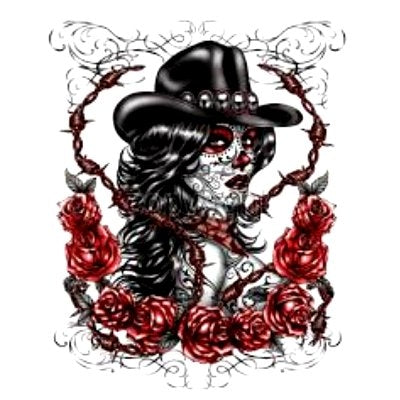 DAY OF THE DEAD COWGIRL (903)