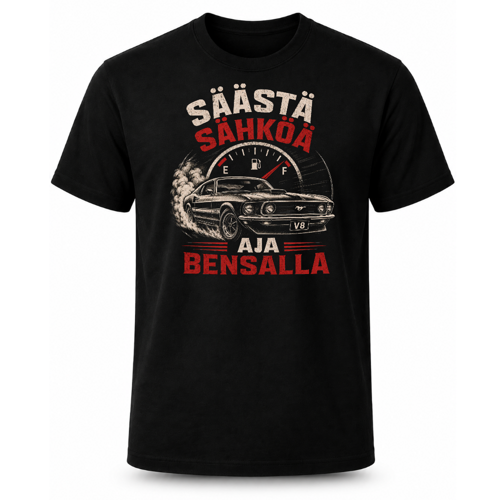 T-PAITA - SÄÄSTÄ SÄHKÖÄ AJA BENSALLA! (00 936)