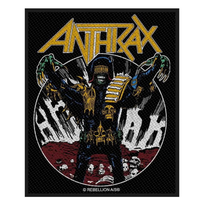 KANGASMERKKI - ANTHRAX - JUDGE DEATH (50120)