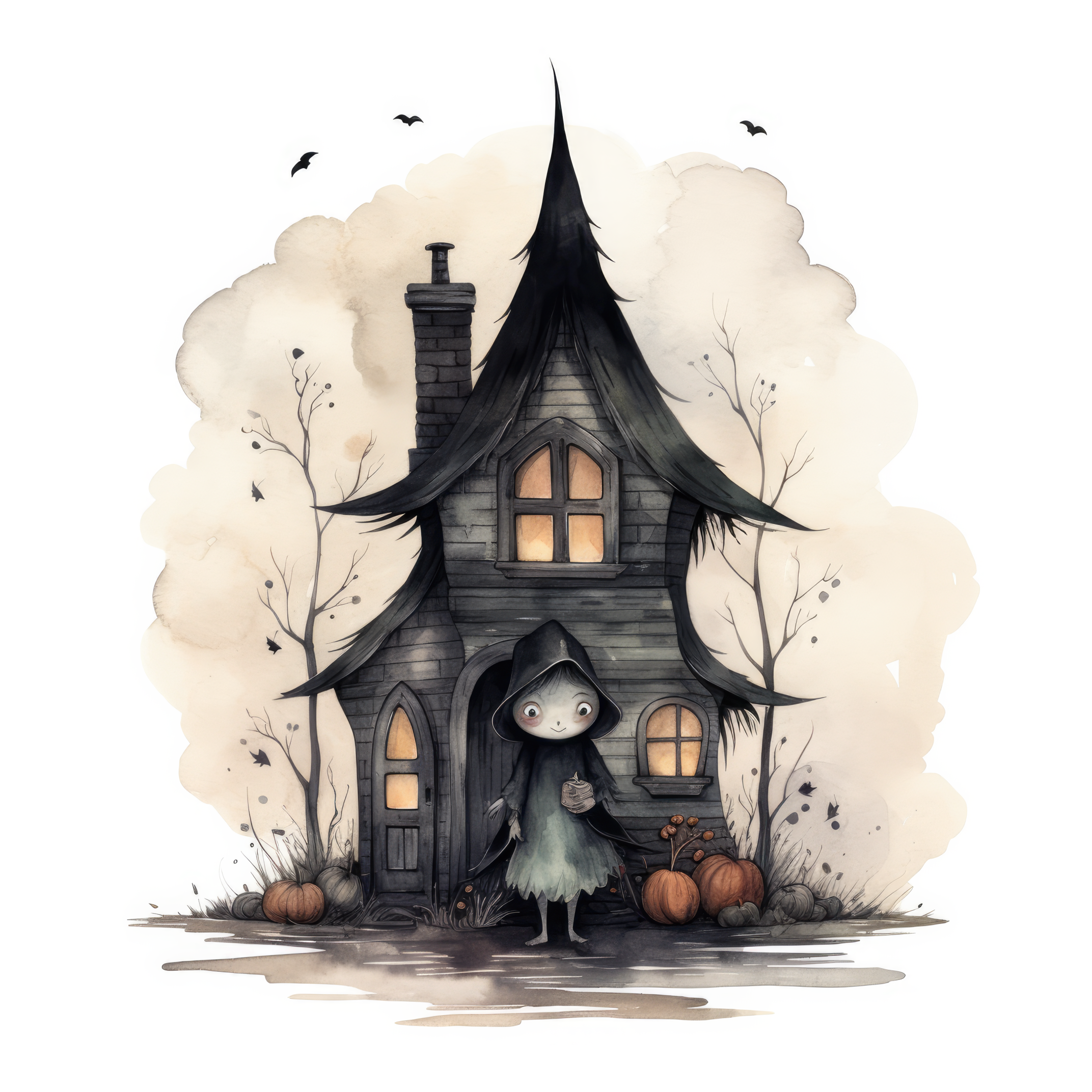 A simple dark witch house (paitakuva)