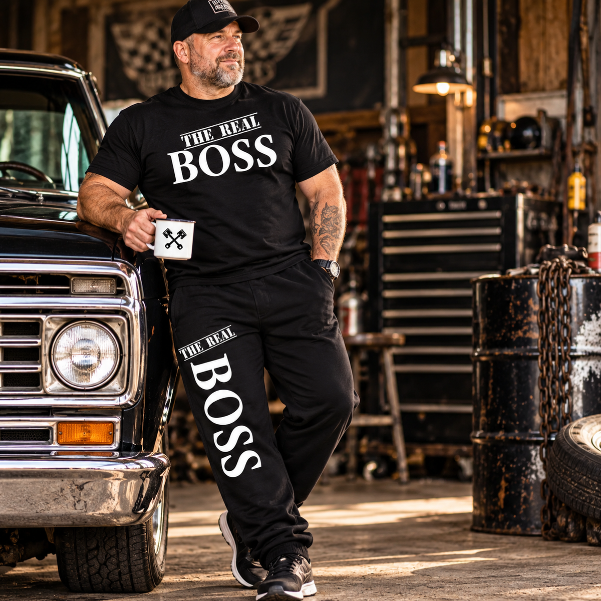 COLLEGEHOUSUT (sl)+T-PAITA  THE REAL BOSS (00 316)
