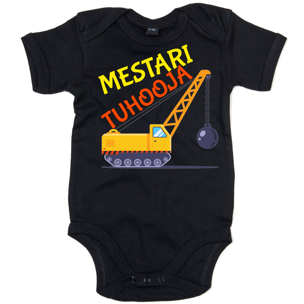 MIESTEN mu T-PAITA + VAUVAN BODY MESTARI (00 320)